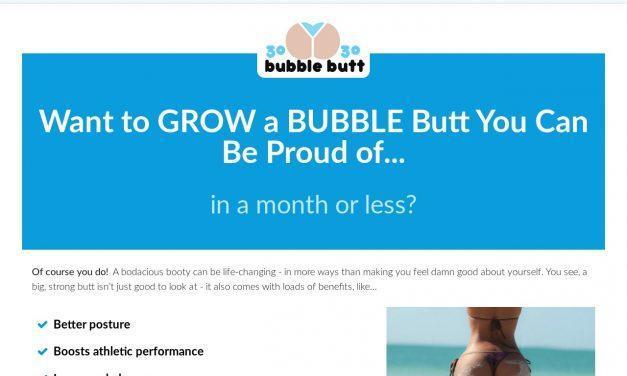 30/30 Bubble Butt – 30 Minutes, 30 Days to the Bubble Butt of Your Dreams