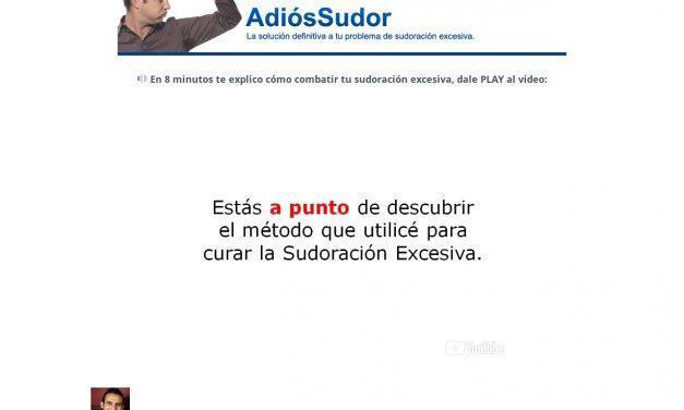 Adiós Sudor™ | Sitio Oficial 2018