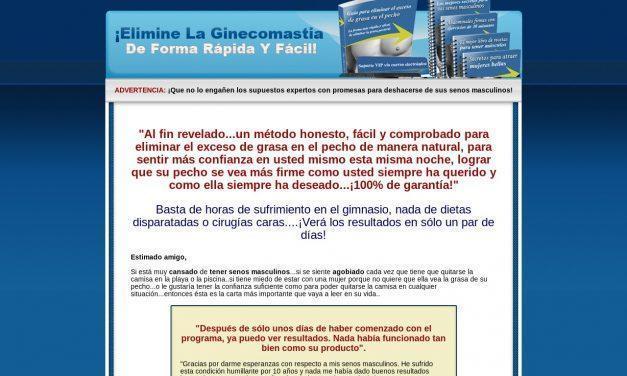 Elimine los senos masculinos – Ginecomastia – Grasa del pecho