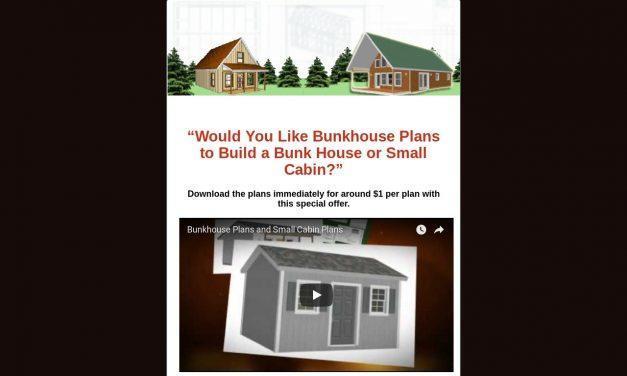 Small Cabin and Bunk House Plans and Blueprints