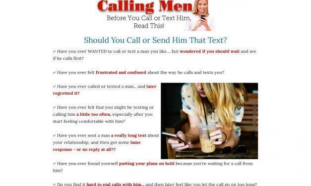 Before You Call Him…