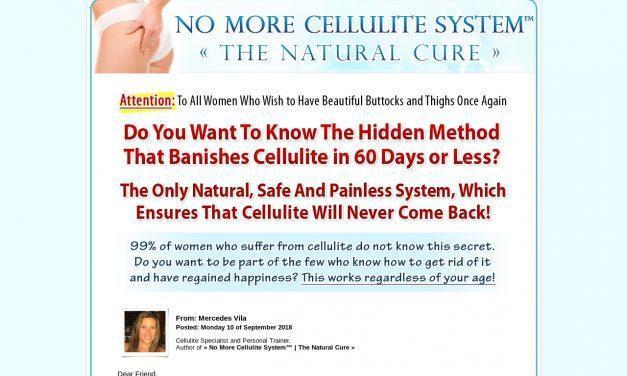 No More Cellulite System™ | The Natural Cure