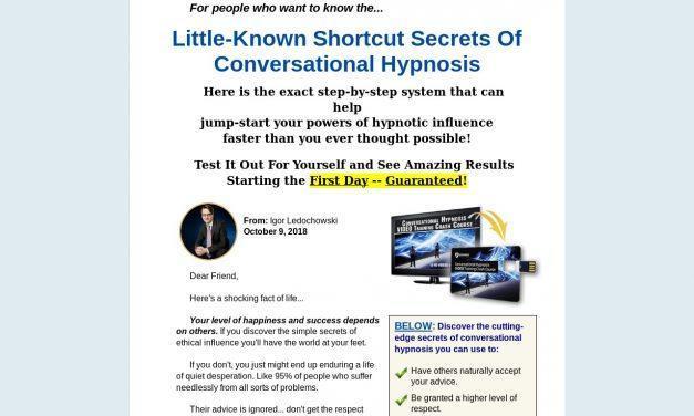 Conversational Hypnosis Video Training Crash Course
