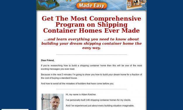 Shipping Container Home Made Easy