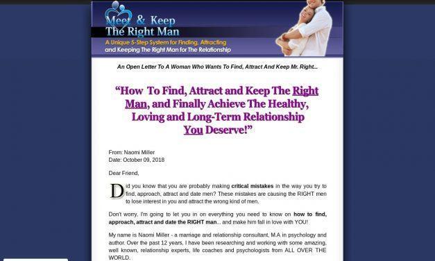 Meet & Keep The Right Man™ – How to Attract And Keep Mr. Right