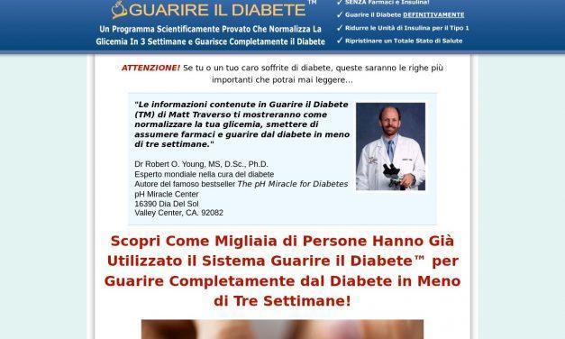 *GUARIRE IL DIABETE* – La Cura del Diabete
