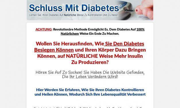 Schluss Mit Diabetes™ | Lernen Sie, Ihren Diabetes Auf Natürliche Weise Zu Kontrollieren Und Zu Heilen