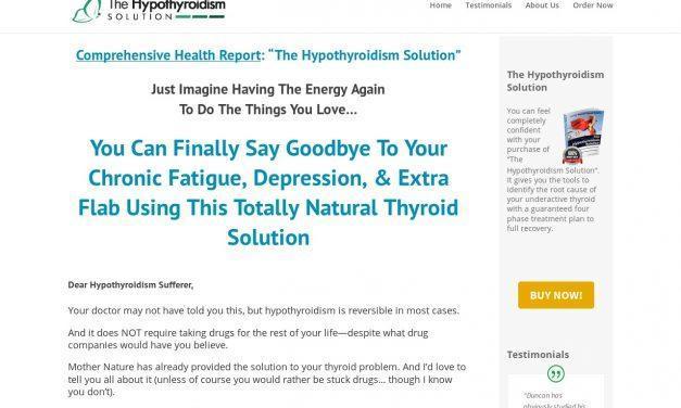Homepage – The Hypothyroidism Solution