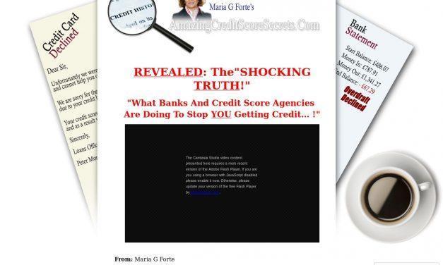 Maria – Welcome to Credit Score Secrets!