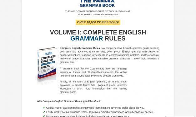 The Farlex Grammar Book