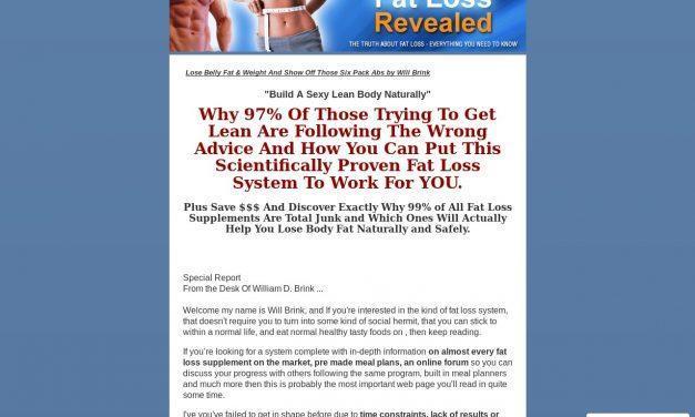 Lose Belly Fat & Get Six Pack Abs – Fat Loss Revealed