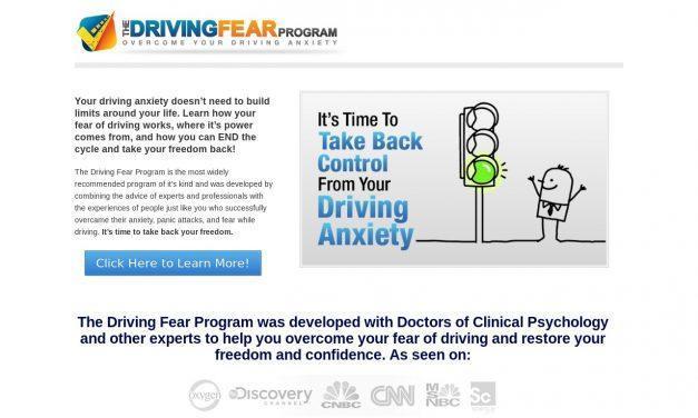 The Driving Fear Program – Overcome Your Fear of Driving Today!