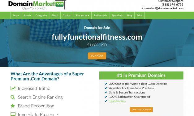 fullyfunctionalfitness.com is available at DomainMarket.com