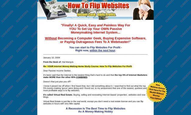 Flipping Websites |How To Flip Websites And Make Money Online