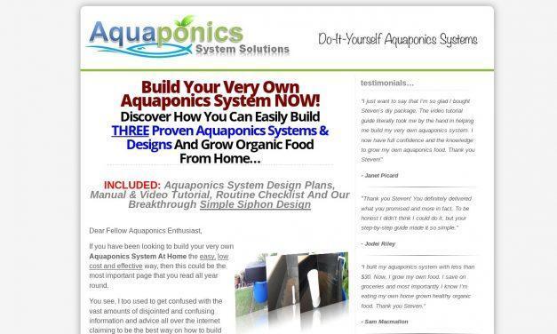 DIY Aquaponics 4 You Made Easy –