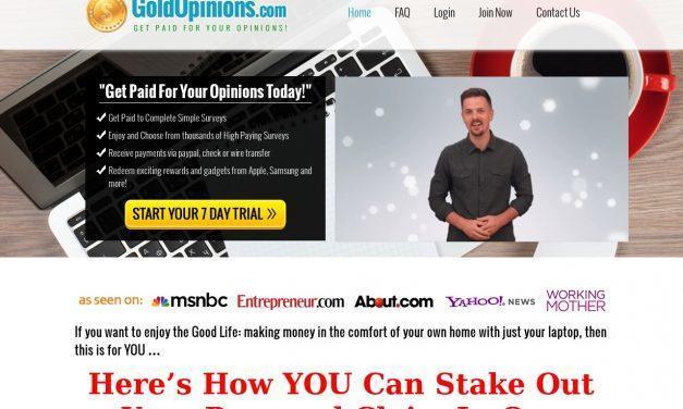 Gold Opinions – Online Paid Surveys