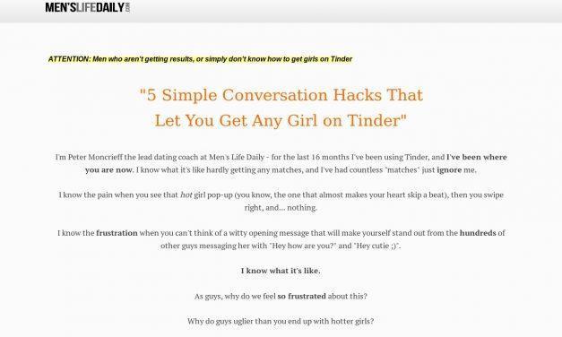 Tinder Pick Up Lines: The Tinder Formula