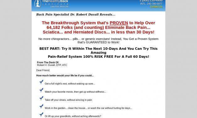 Back Pain & Sciatica Relief – Back Pain Exercises, Stretches and Treatments