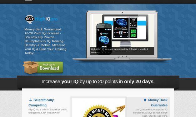 IQ Increase – Uniquely Powerful, Scientific IQ Training Software