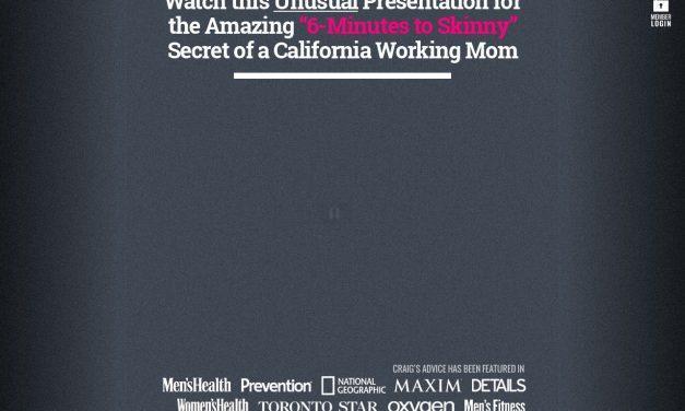 6 Minutes to Skinny Secret of a California Working Mom