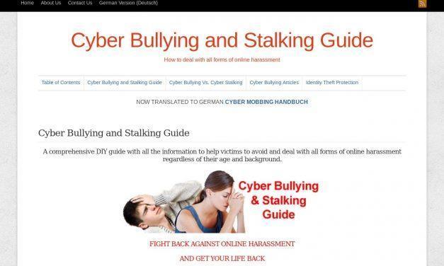 Cyber Bullying and Stalking Guide : Cyber Bullying and Stalking Guide
