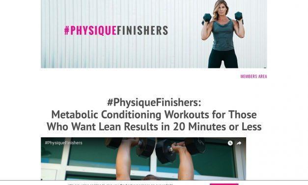 #PhysiqueFinishers Info | Fast Physique