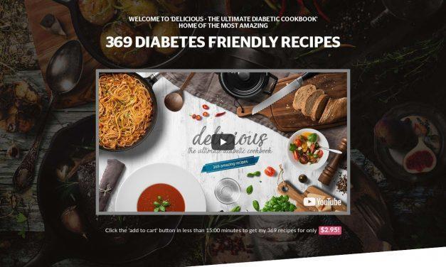Delicious Ultimate Diabetic Recipes – 369 recipes with guides and bonuses