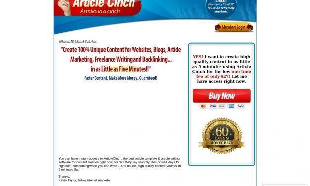 ArticleCinch | Article Template & Article Writing Software for Content Creation.