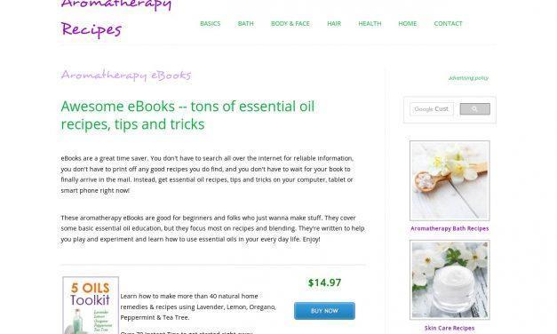 Aromatherapy eBooks — Learn How to Use Essential Oils the Easy Way