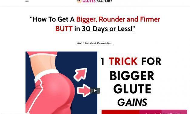 #1 Butt Transformation Plan – 30 Day Glutes Factory