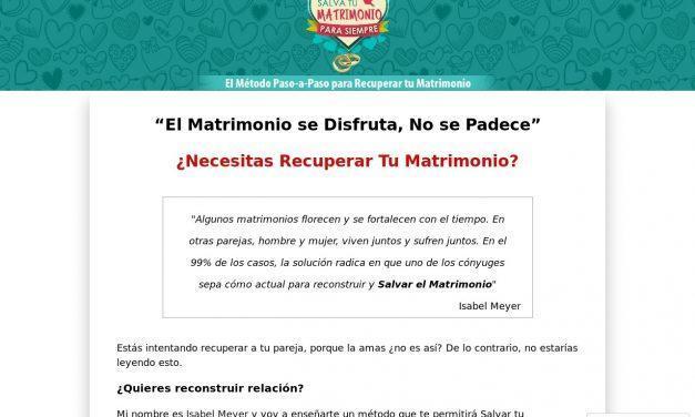 Salva Tu Matrimonio Para Siempre