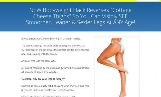 My Cellulite Solution – For Silky Smooth Legs