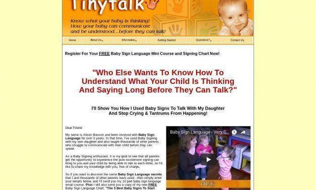 Baby Sign Language | Teach Baby Signing To Your Baby or Toddler