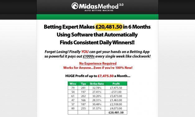 Midas Method 3.0 Horse Racing Software & Tips