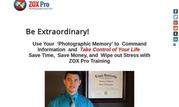 ZOX Pro Brain Training | Photographic Memory, Speed Reading | Accelerate Learning to Over-Achieve – Maximize Your Brainpower, Optimize Your Life, Achieve Greatness, Use Mind Over Matter, Accelerate Learning, Bypass Dyslexia, Gain Full Potential