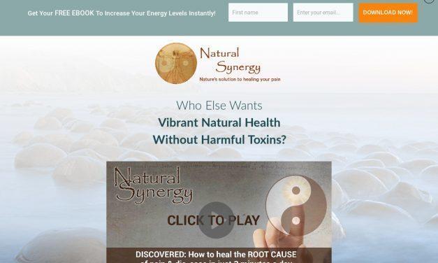 Holistic Healing Homepage – Official Website of Natural Synergy