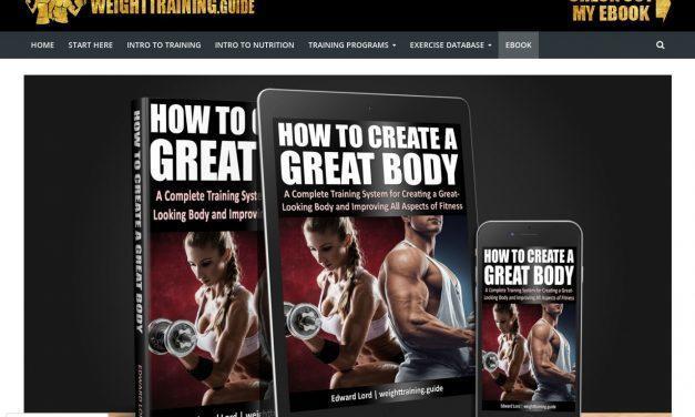 Download “How to Create a Great Body”, the ebook by Edward Lord!
