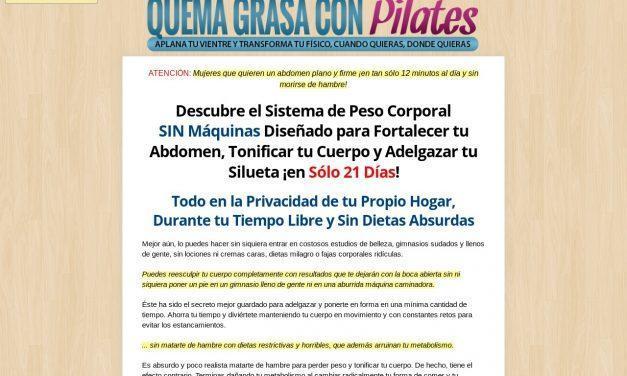 Secreto para Quemar Grasa – Quema Grasa con Pilates