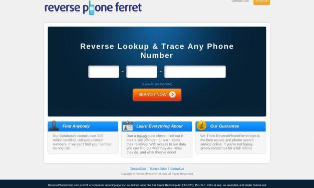 Reverse Phone Ferret – Search Public, State, Criminal and Arrest Records Now!