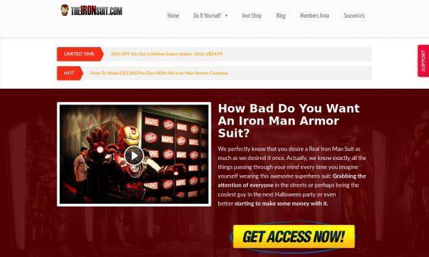 Buy Or Build The Iron Man Armor Costume (Real Iron Man Suit) — The Iron Suit: Build Or Buy The Iron Man Suit
