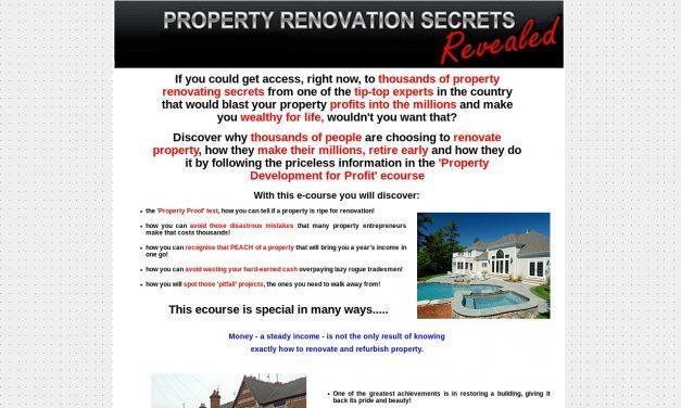 Property Development | Property Investment | Renovation Property