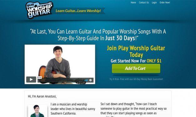 Christian Guitar Lessons – Learn Guitar….Learn Worship!