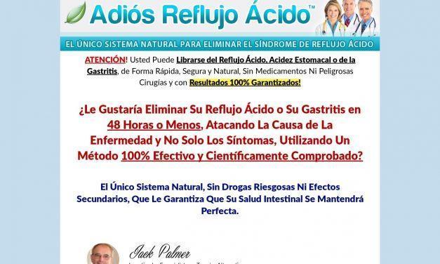 Adiós Reflujo Acido™ | El Unico Sistema Natural Para Eliminar el Síndrome de Reflujo Acido