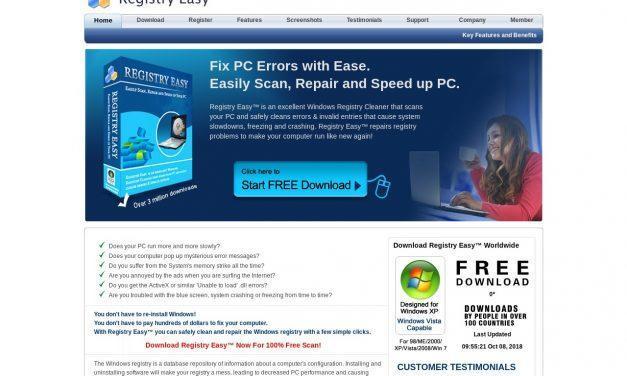 Registry Easy – Registry Cleaner for Windows Vista, XP, 2000, 98