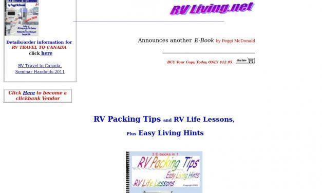 NEW E Book – Packing Tips, RV Life Lessons, Easy Living Hints –  3 E-Books in One 3 in One