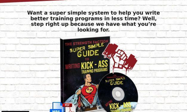 Kick-Ass Training Program —