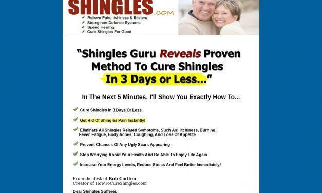 Fast Shingles Cure – The #1 Shingles Treatment Method Available