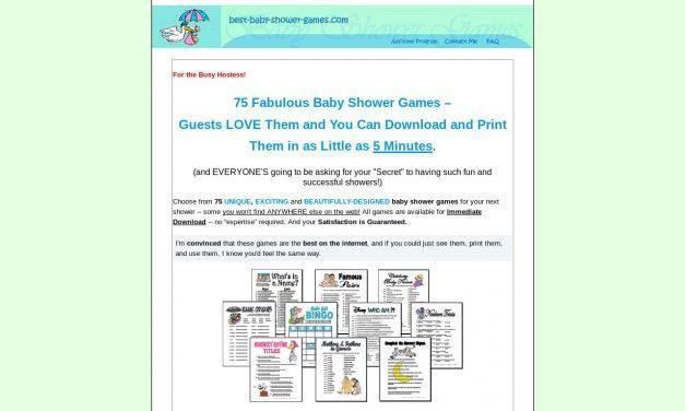 Best Baby Shower Games