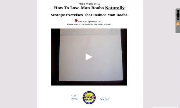 How To Lose Man Boobs Naturally