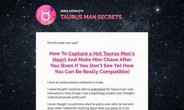 Taurus Man Secrets — Put That Hot Taurus Man Under Your Spell